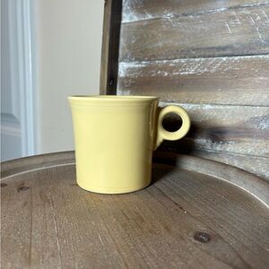 Fiestaware LIGHT YELLOW Ring Handle Mug, 8 oz